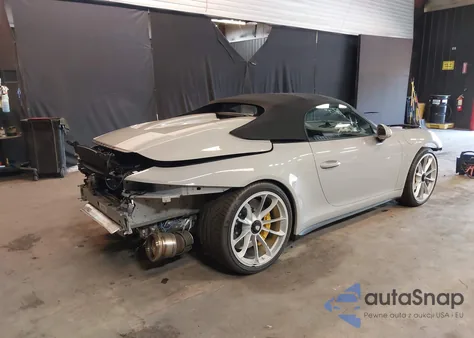 2019 Porsche 911 Speedster from USA, damaged, VIN WP0CF2A9XKS172337